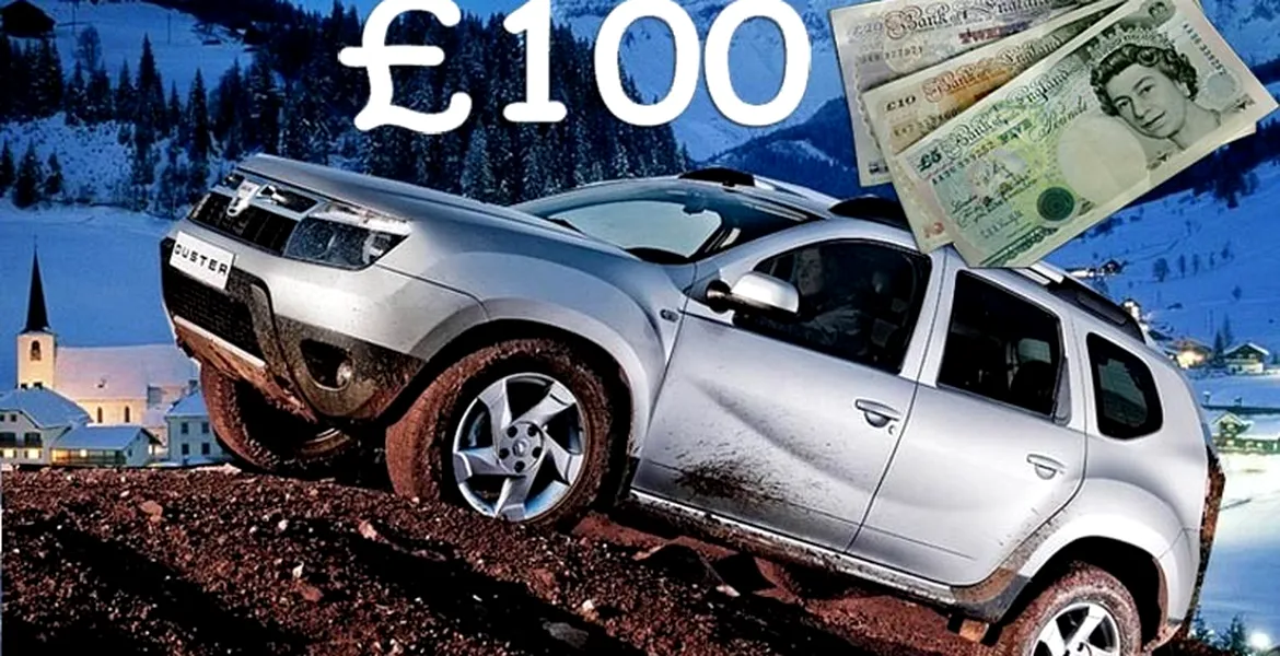 Cum să iţi iei Duster cu doar 100 de lire