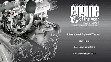 Twin Air, vedeta tehnologiei Fiat la International Engine of the Year Awards 2011