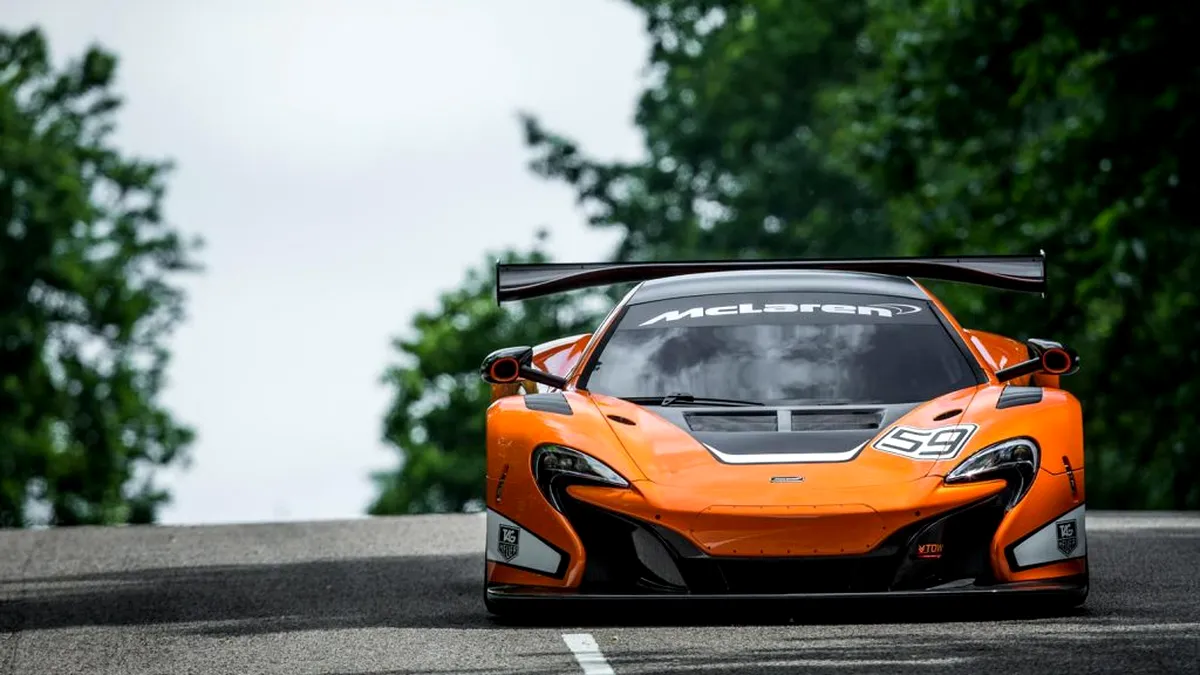 McLaren 650S GT3 emană răutate pură la Goodwood Festival of Speed