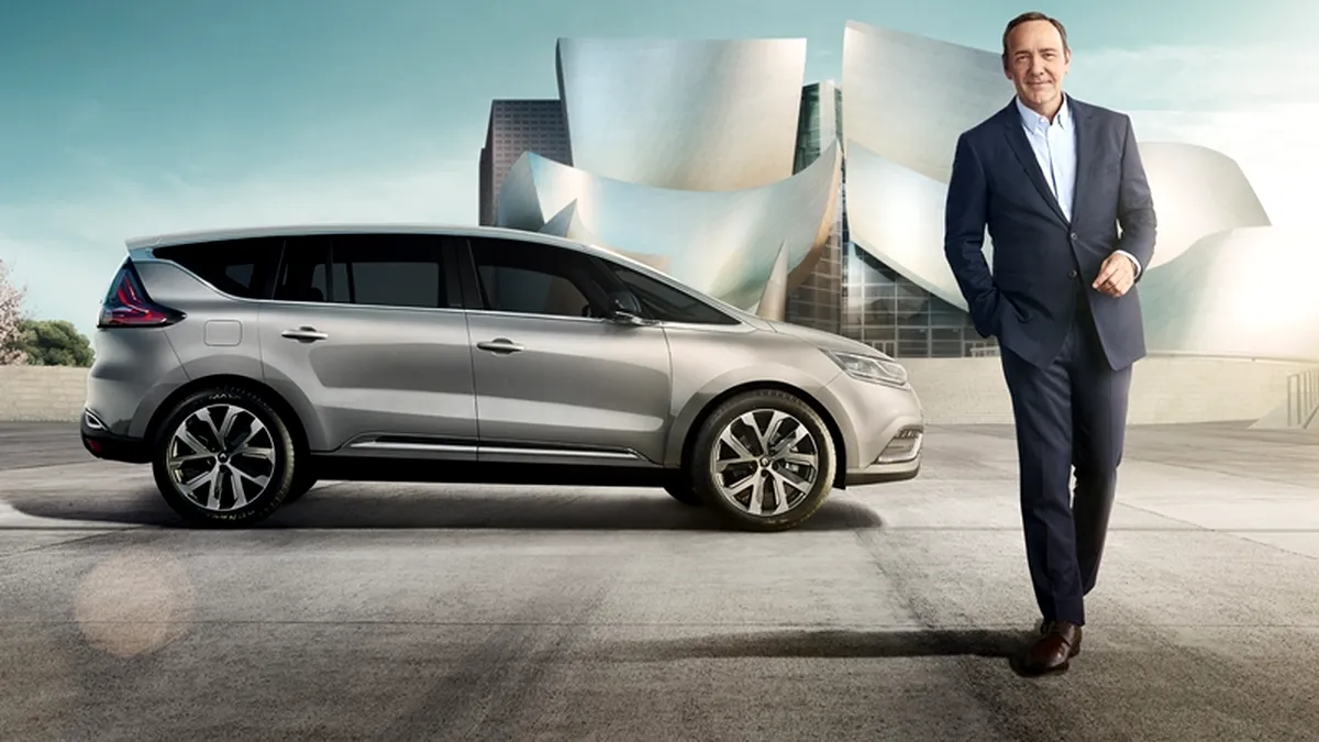 Maşina Preşedintelui. Kevin Spacey, ambasador al Renault Espace [VIDEO]