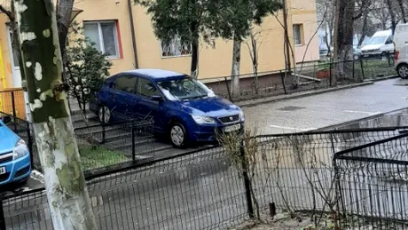 Modul incredibil în care un șofer din București a decis să-și parcheze mașina