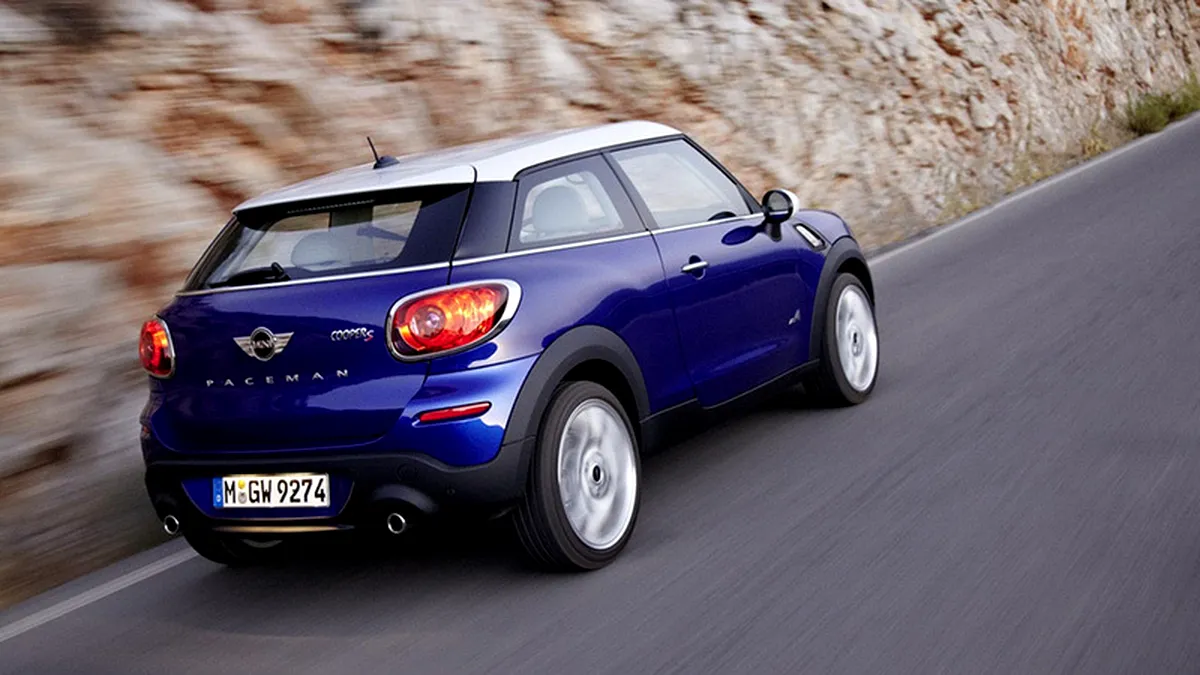 Mini Paceman, fratele mai mic al modelului Countryman, dezvăluit oficial. VIDEO şi GALERIE FOTO