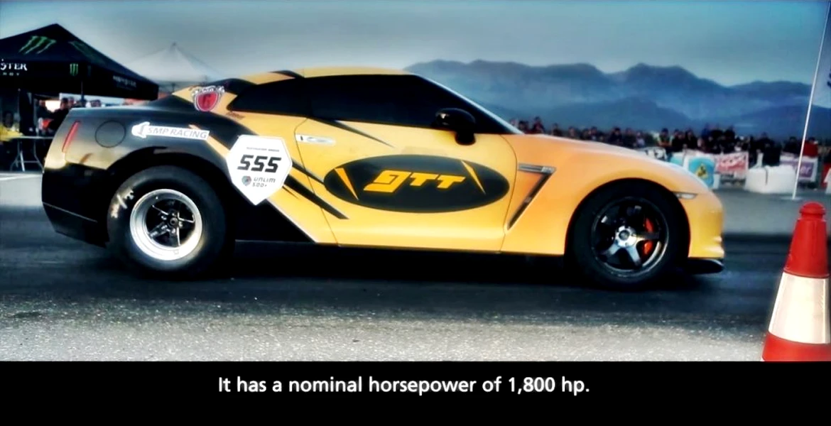 Cel mai rapid Nissan GT-R din Europa face sfertul de milă în 7,8 secunde