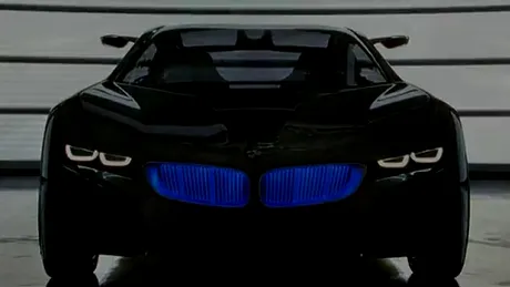 Reclamă-preview pentru supercarul ecologic BMW i8