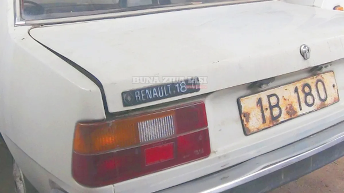 Ce s-a întâmplat cu bijuteria Renault 18 pe care a avut-o Elena Ceauşescu