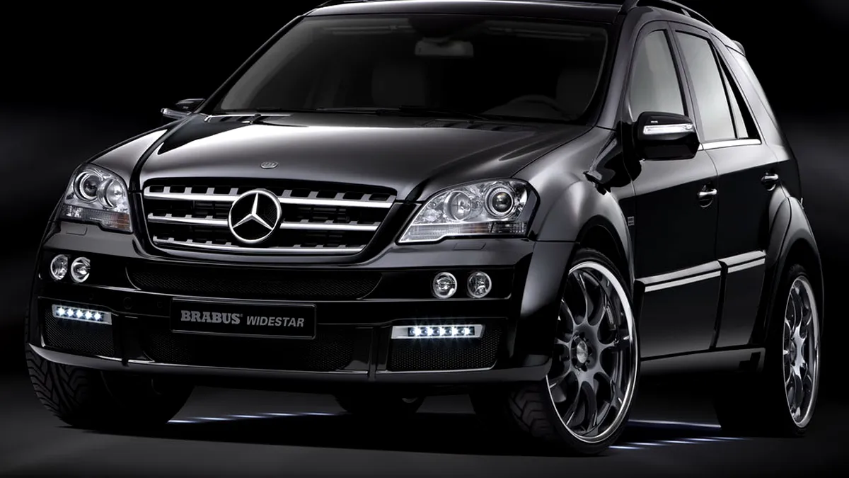 Mercedes Benz M-Class facelift by Brabus