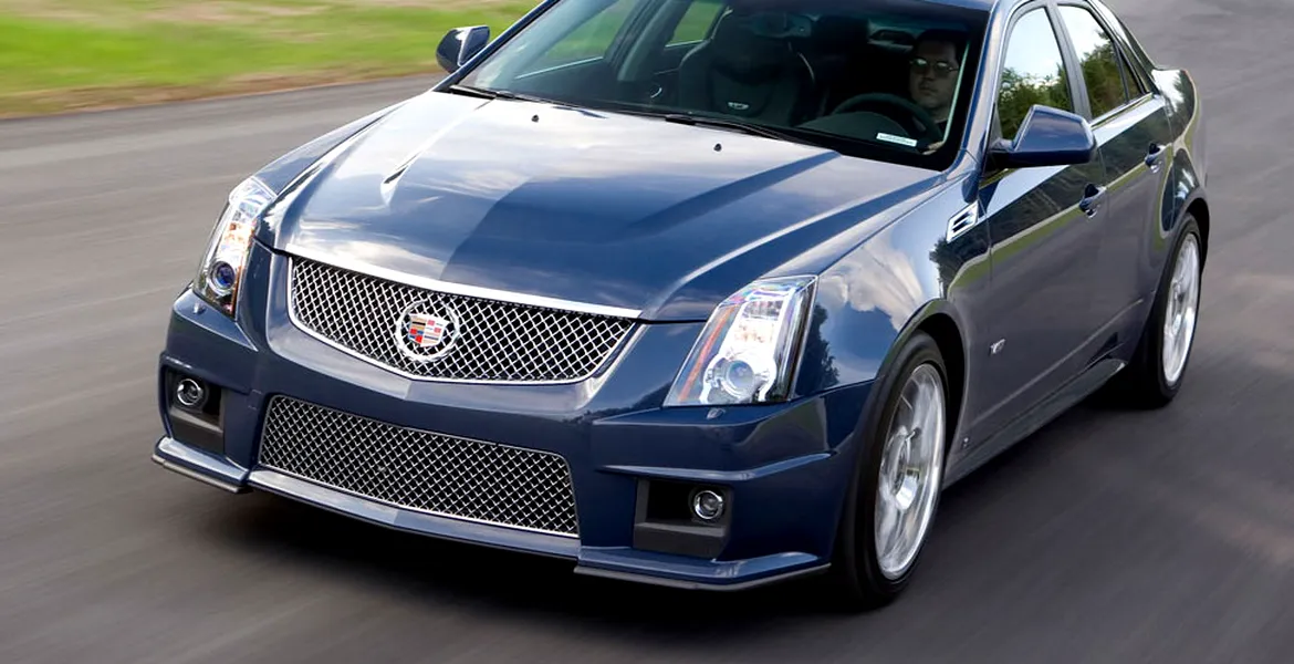 Cadillac CTS-V provoacă pe toată lumea