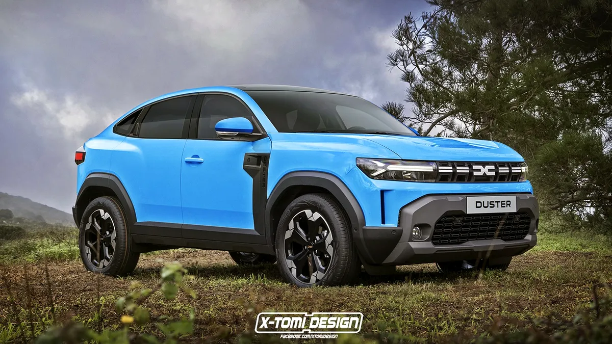 Dacia Duster 2024 Coupe? SUV-ul reimaginat vrea să fie un BMW X6 de buget