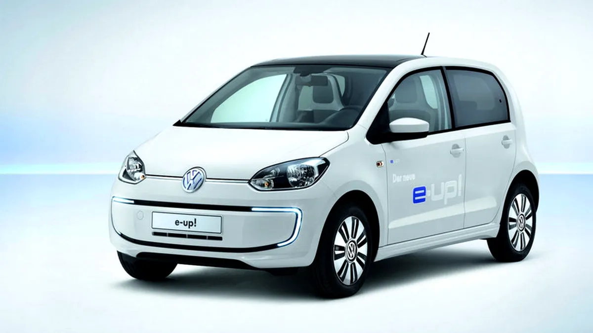 Volkswagen e-up! este prima maşină electrică de serie a producătorului german