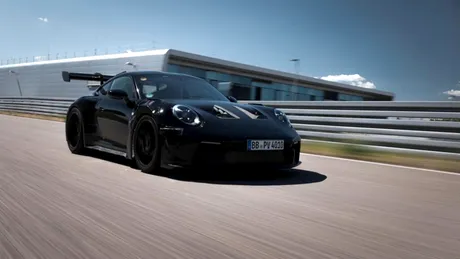 Porsche 911 GT3 RS a fost dezvăluit în prima imagine oficială
