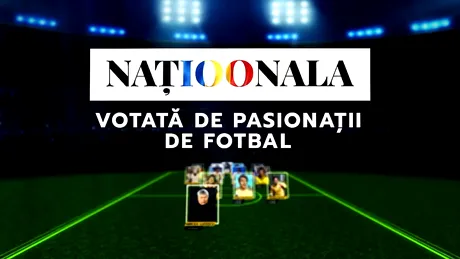 „Naționala 100”. Echipa secolului, votată de „Juriul pasionaților de fotbal”. Ce au ales scriitorii, politicienii, actorii și cei din showbiz!