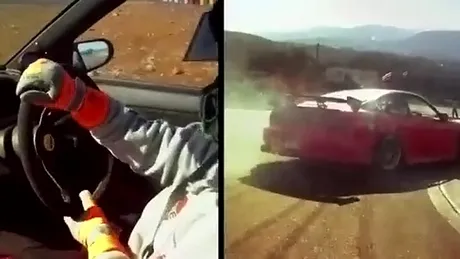 VIDEO: Şi femeile pot să facă drift-uri!