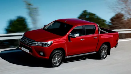 Noua Toyota Hilux: imagini şi informaţii oficiale