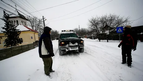 Alertă meteo de ninsori şi viscol, până vineri la prânz - HARTA ANM