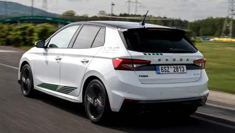 Doar 125 de unități: Skoda Fabia Motorsport devine una dintre cele mai rare Fabia