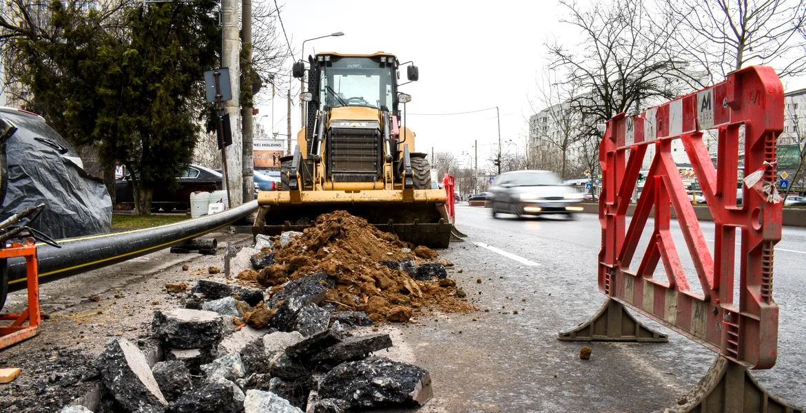 Măsuri de campanie? Care sunt zonele din București în care se reface carosabilul