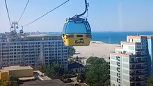 Cât a plătit un turist pentru o călătorie doar dus cu telegondola din Mamaia. S-a întors pe jos