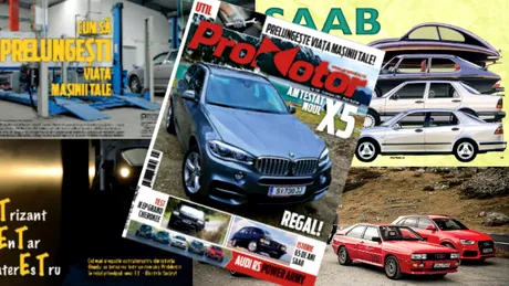 Revista ProMotor nr. 106, din noiembrie, este un corn al abundenţei... de subiecte tari!