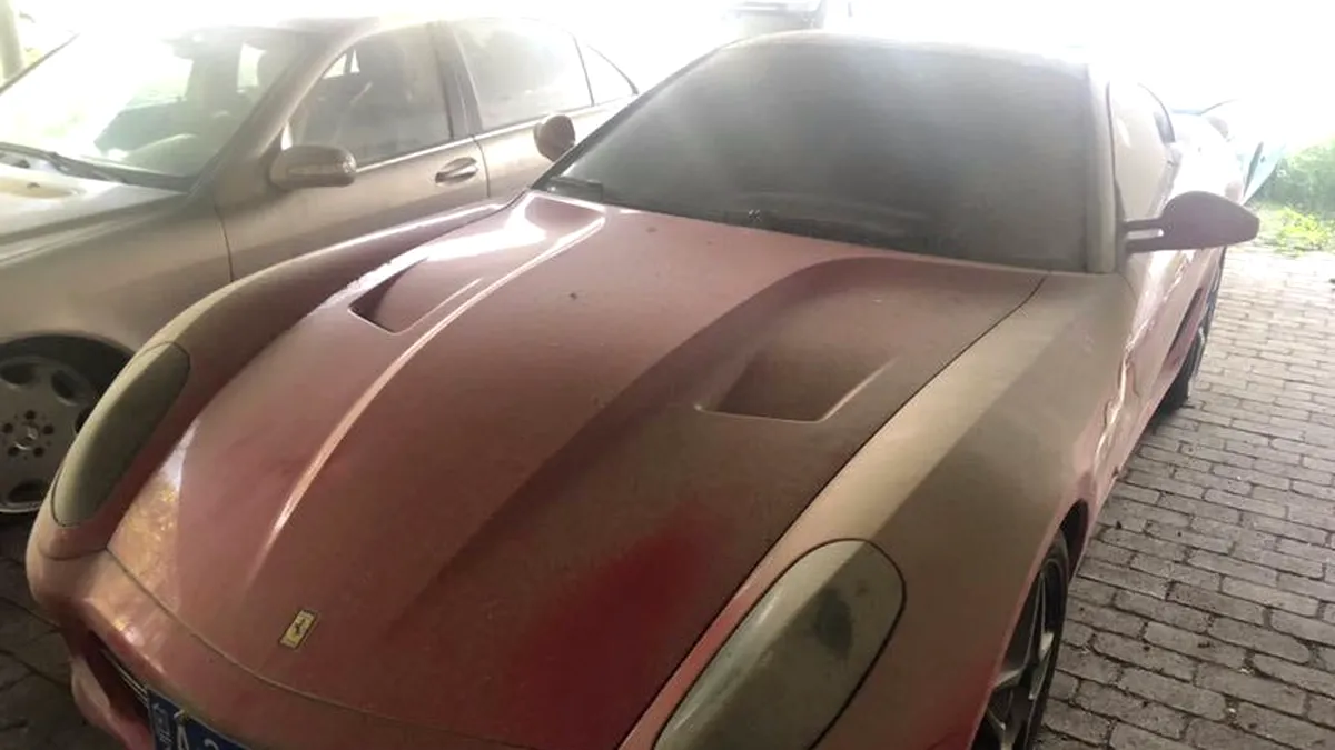 Acest Ferrari 599 GTB se vinde cu doar 250 de dolari în China - GALERIE FOTO