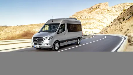 Noul Mercedes-Benz Sprinter: autovehiculul premium în segmentul său - GALERIE FOTO
