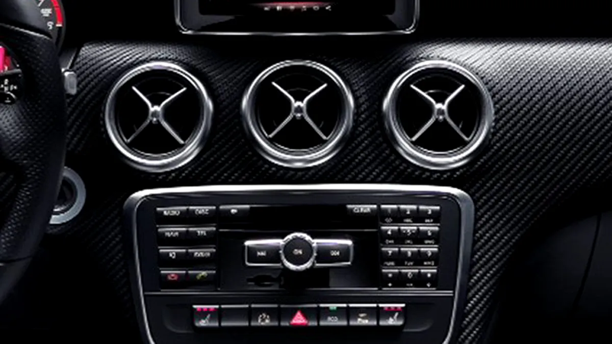 Primele poze cu interiorul lui Mercedes-Benz A Class