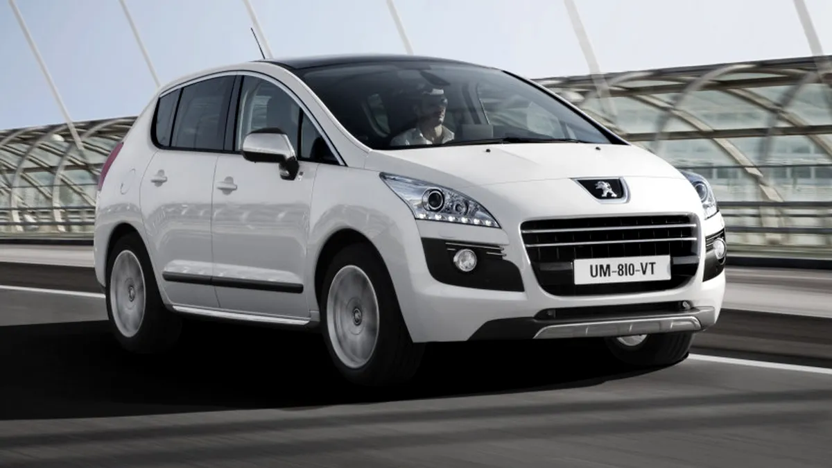 Peugeot 3008 HYbrid4 – informaţii oficiale