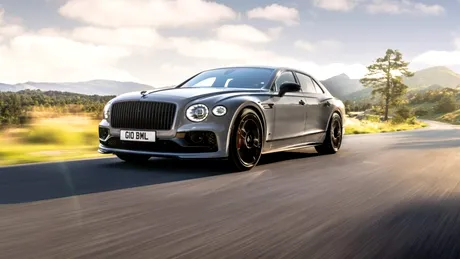 Noul Bentley Flying Spur S ar putea fi cel mai rapid sedan. Atinge 319 km/h