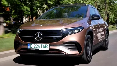 Mercedes-Benz EQA – Cel mai mic model electric din gamă are multe de oferit – VIDEO