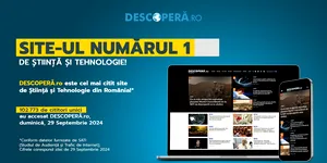 DESCOPERĂ.ro continuă să fie cel mai citit site de Știință și Tehnologie din România!