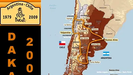 Dakar 2009 - acum în America de Sud