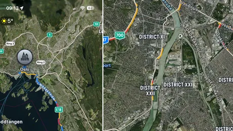 Șoferii se plâng de această aplicație de navigație. O funcție importantă este afectată de erori în mai multe țări europene