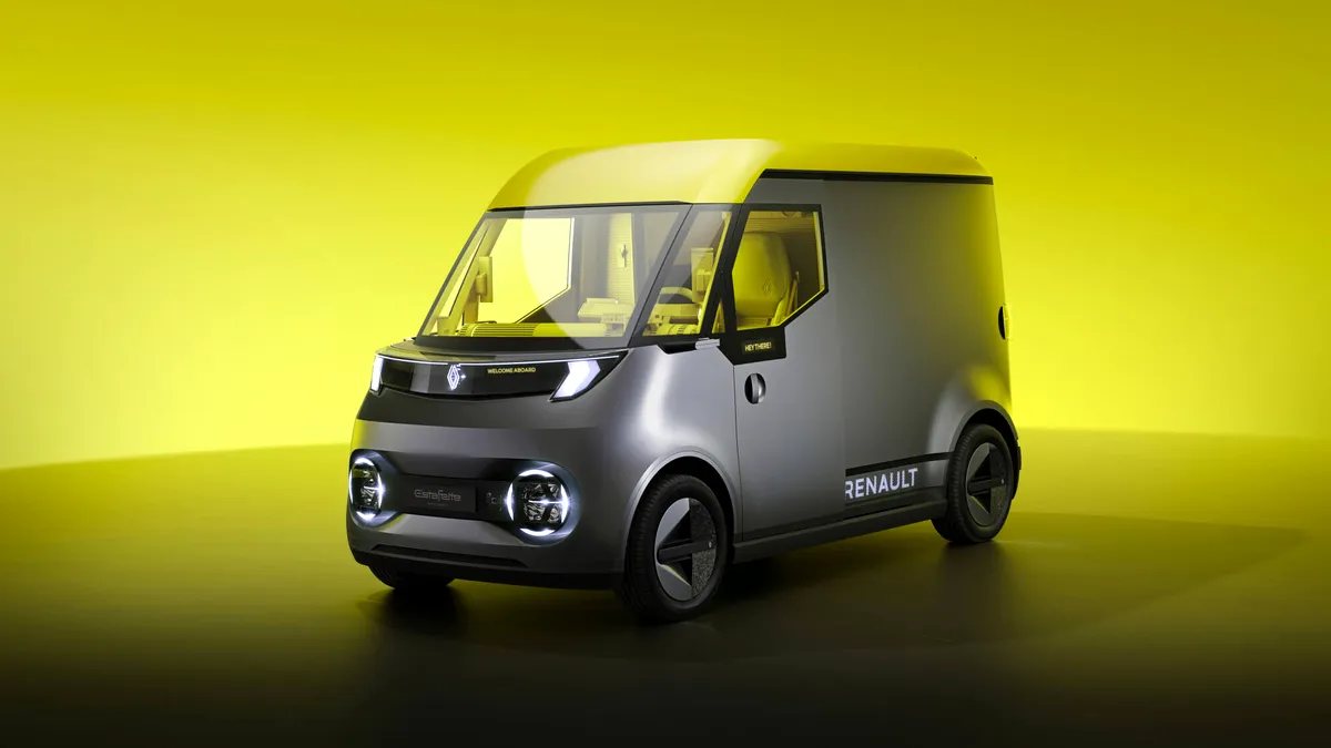 Renault Estafette Concept - Dubița creată cu orașul în minte