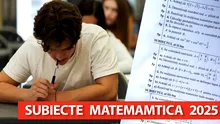 BAC 2025 | Ce subiecte au picat la matematică, a doua probă obligatorie de la Bacalaureat