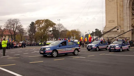Dacia a luat parte la parada militară de 1 Decembrie