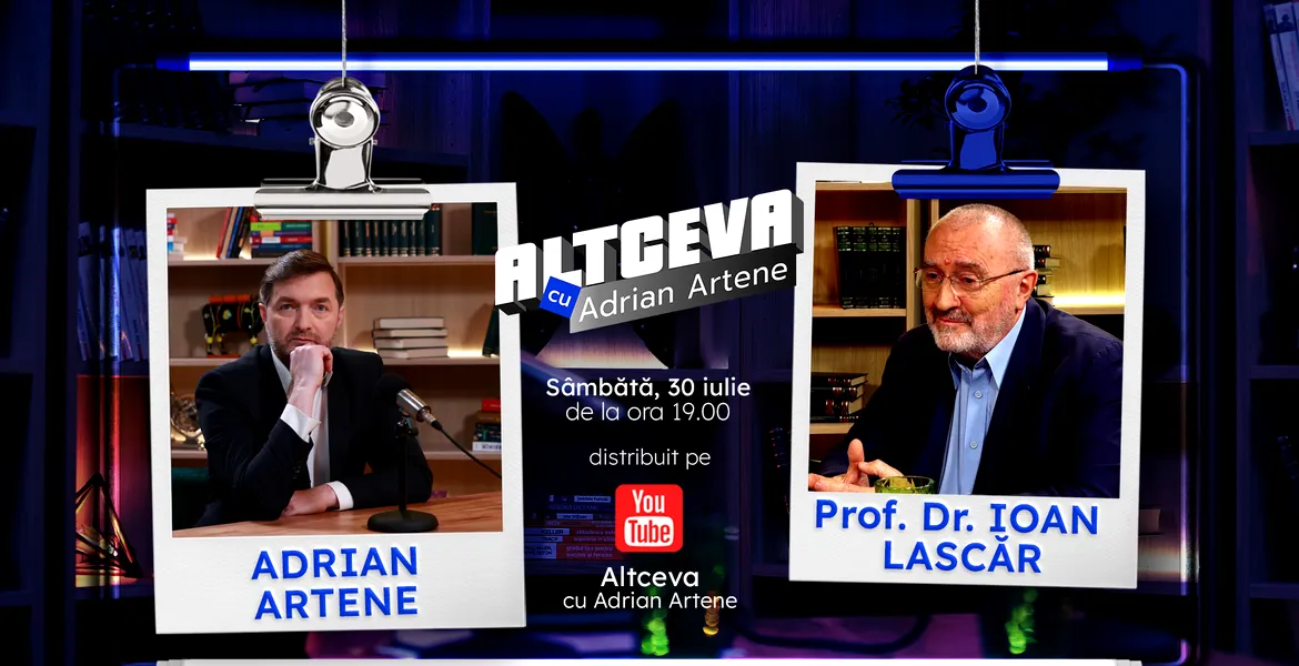 Medicul Ioan Lascăr este invitat la podcastul ALTCEVA cu Adrian Artene