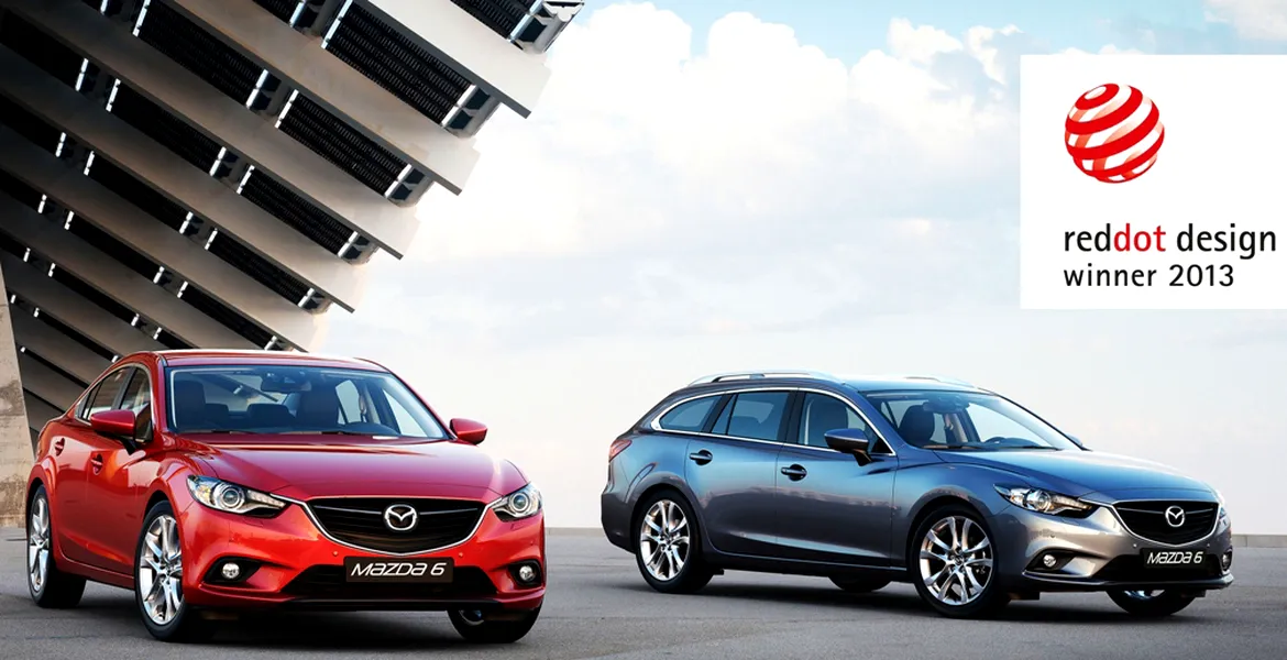 Noua Mazda6 a câştigat premiul red dot pentru design