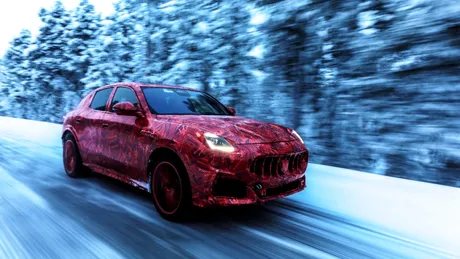 Maserati testează viitorul SUV Grecale în condiții extreme în Laponia