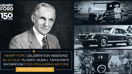 Henry Ford Celebration Weekend vine cu oferte speciale pentru noile modele Ford 