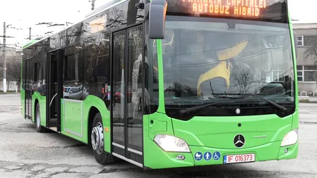 Primele imagini cu autobuzele hibride care vor circula în București