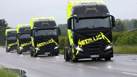 IVECO susține turneul european Metallica