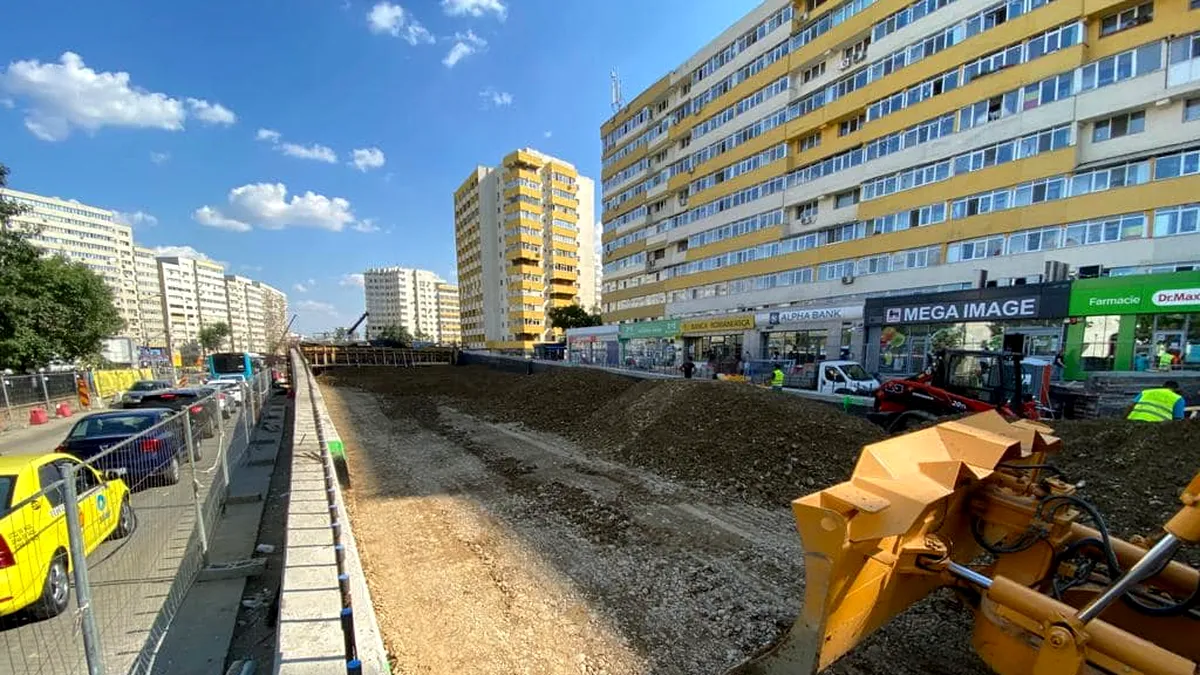 Când va fi finalizat podul de la Doamna Ghica? GALERIE FOTO cu stadiul lucrărilor