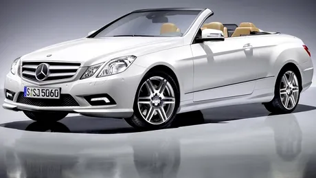 Mercedes E Class Cabrio - primele imagini oficiale