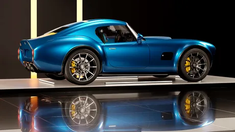 AC Cobra încă trăiește, iar producătorul a lansat varianta coupé. Motor V8 supraalimentat și până la 720 de cai putere