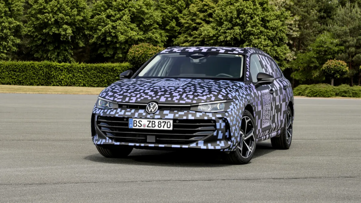 Noul Volkswagen Passat intră în faza finală de testare. Noua generație va fi prezentată la finalul lunii august