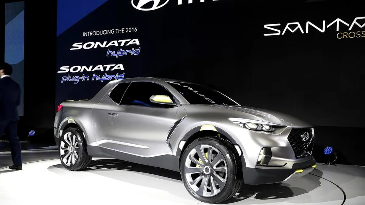 Hyundai lansează un pick-up bazat pe modelul Santa Cruz