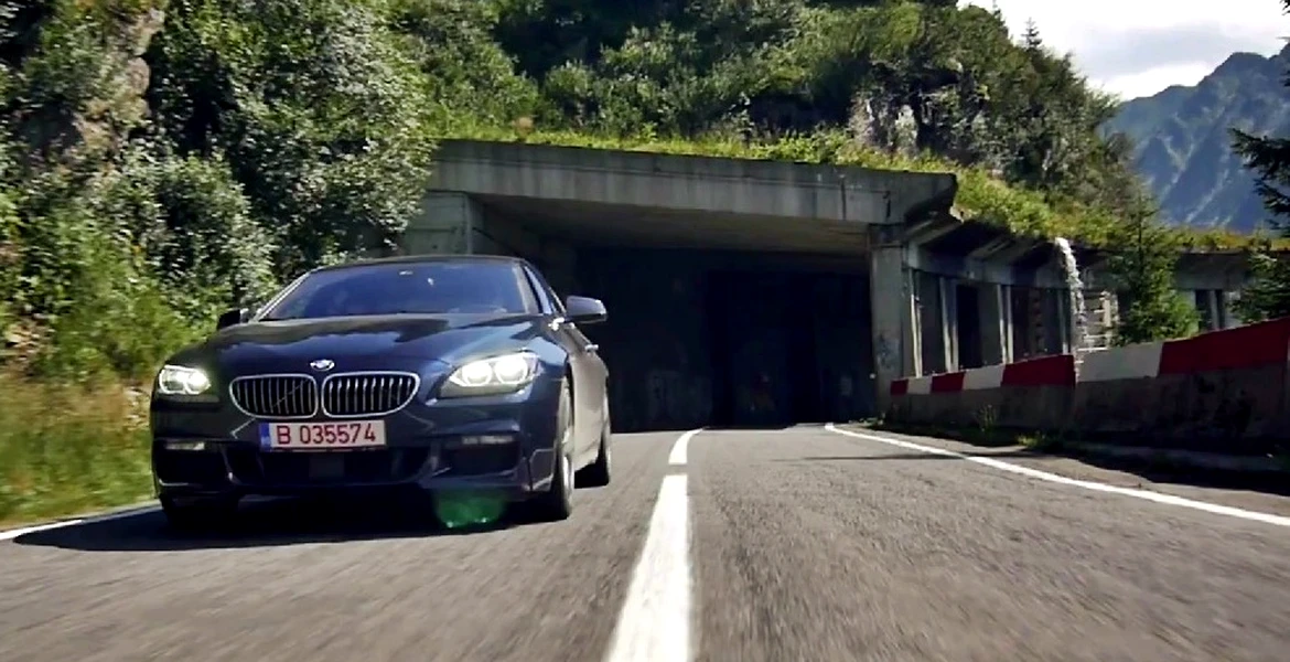 Bunătăţi pe Transfăgărăşan: BMW Seria 6 Gran Coupé