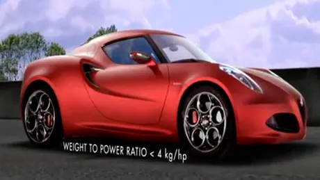 Alfa Romeo 4C Concept la Geneva 2011