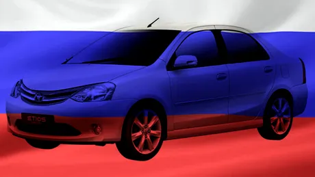 Toyota Etios ajunge în Rusia