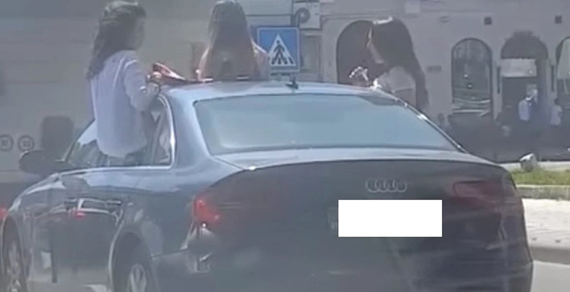 5 tineri din Constanţa au vrut să petreacă ca-n filme, Poliţia însă nu le-a apreciat gestul şi i-a amendat – VIDEO