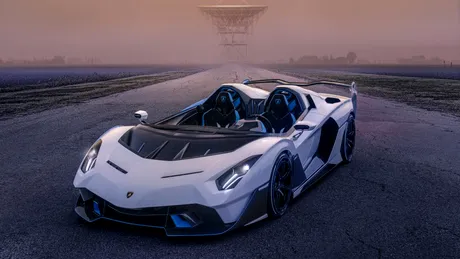 Lamborghini SC20 este mașina fără plafon și fără acoperiș pe care o singură persoană o poate avea